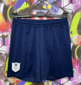 Great Britain Olympic Football Team London 2012 Soccer Shorts Adidas Mens size L - Picture 1 of 11