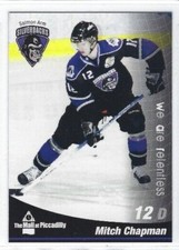 2008-09 Salmon Arm Silverbacks (BCHL) Mitch Chapman