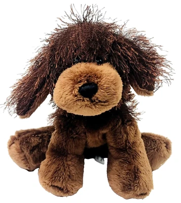 Webkinz Furry Brown Dog 8" Plush #HM195 Puppy Ganz No Code  - Image 1 of 4