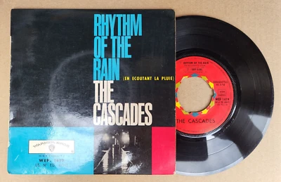 The Cascades – Rhythm Of The Rain - EP 7" Fra 1963 – WEP 1419 (EX/EX) - Photo 1/2