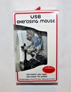Cycling mouse word counter type faster to make him pedal faster - Afbeelding 1 van 5
