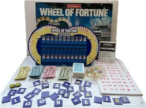 Glücksrad Waddingtons Vintage Brettspiel 1990 komplett Retro im TV gesehen - Bild 1 von 17