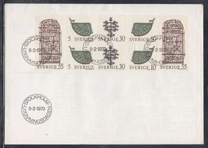 Sweden Scott 850a Bkl Pane FDC - Forjas artísticas - Imagen 1 de 1