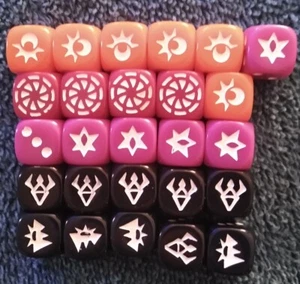 Lot Of 26 pokemon Dice - Picture 1 of 1