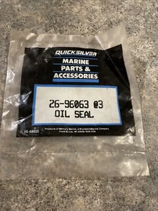Mercury Quicksilver 26-96063 Seal OEM NOS (3 Pack) - Picture 1 of 5