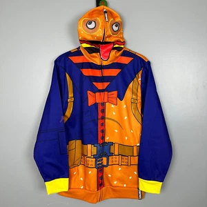 Fortnite Boys Hoodie Jacket with Full Zip Face Mask Beef Boss XXLarge - Picture 1 of 7