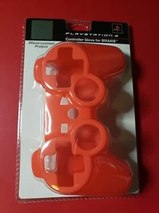 Sealed PLAYSTATION 3 PS3 Official SIXAXIS Wireless Controller Glove - Red - Picture 1 of 2