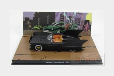 1:43 EDICOLA Batman Batmobile Detective Comics 362 Matt Black BATCOL029 - Immagine 1 di 2