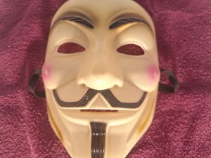 V for Vendetta Mask Guy Fawkes Mask - Picture 1 of 4