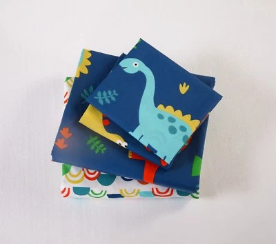 100%纯棉床单儿童双人床单儿童女孩男孩青少年恐龙 — 第 1/4 张图片