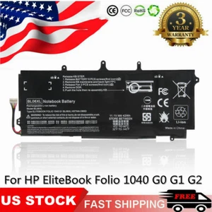 BL06XL BLO6XL Battery for HP EliteBook Folio 1040 G1 G2 HSTNN-DB5D 722236-2C1 - Picture 1 of 11