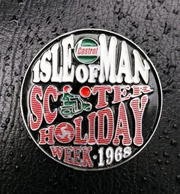 Emblem Lambretta Vespa Castrol Club  - Image 1 of 3