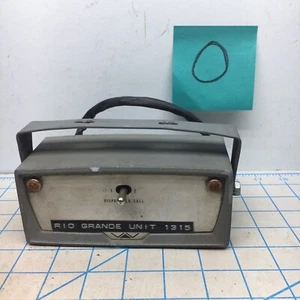Vintage Wabco Train Radio Control Head Mobile Tone Unit Rio Grande 1315 Unknown - Picture 1 of 12