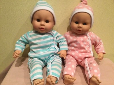MUÑECAS BEBÉ GEMELAS MELISSA & DOUG, LUKE Y LUCY, OJOS DORMIDOS, SUAVES Y ABRAZABLES Foto 1 de 4