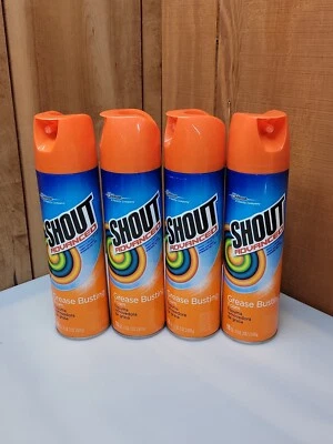 Shout Advanced Stain-Lifting Grease Busting Foam ~ 18 oz 4 Pack - Image 1 of 3