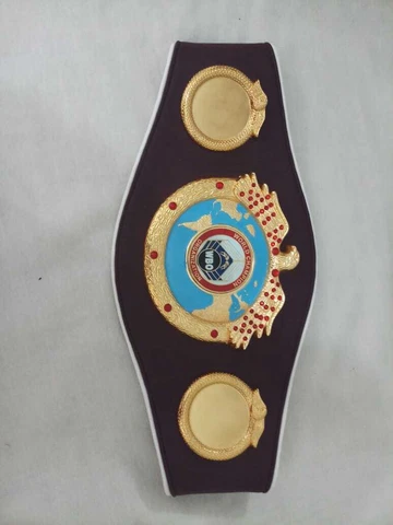 TE World Boxing Organization WBO Champion Belt Synthetic Leather Adult WBC IBF Cover