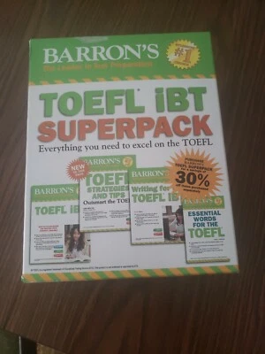 TOEFL iBT Superpack,  - Paperback - VERY GOOD - Image 1 of 4