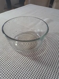 Vintage Anchor Hocking Glas Rührschüssel, 1 Quart, 4 Tassen, 6" D, 3" H - Bild 1 von 8