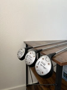 Vintage Mizuno Silver Cup Driver (1), 3, 5 Wood Right Handed Regular Flex Steel - Picture 1 of 9