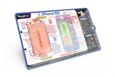 Apple iPhone 6S Reparación Alfombrilla Tornillo No Magnético ReparaciónX Hero Foto 1 de 4