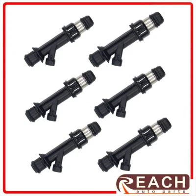 6Pcs Fuel Injector For 2000 2001 2002 Oldsmobile Intrigue 3.5L V6 17113588 — 第 1/4 张图片