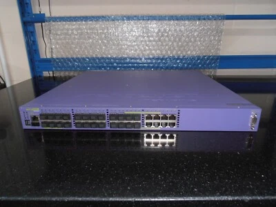 Extreme Networks X460-24X 24 Port Gigabit SFP L3 Switch Model No.  16405 - Image 1 of 4