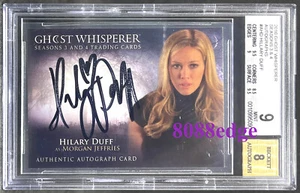 Ghost Whisperer S3/4 2010 automático: Hilary Duff - autógrafo Lizzie McGuire" BGS 9 como nuevo - Imagen 1 de 12