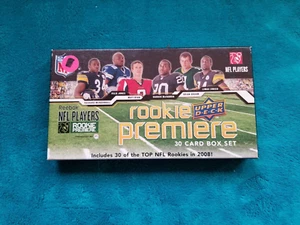 2008 NFL Upper Deck Rookie Premiere Box Set - Foto 1 di 3