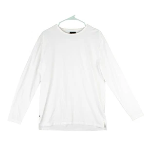 CUTS Clothing Split Hem Signature Fit Long Sleeve Shirt Size L Performance White - Picture 1 of 11
