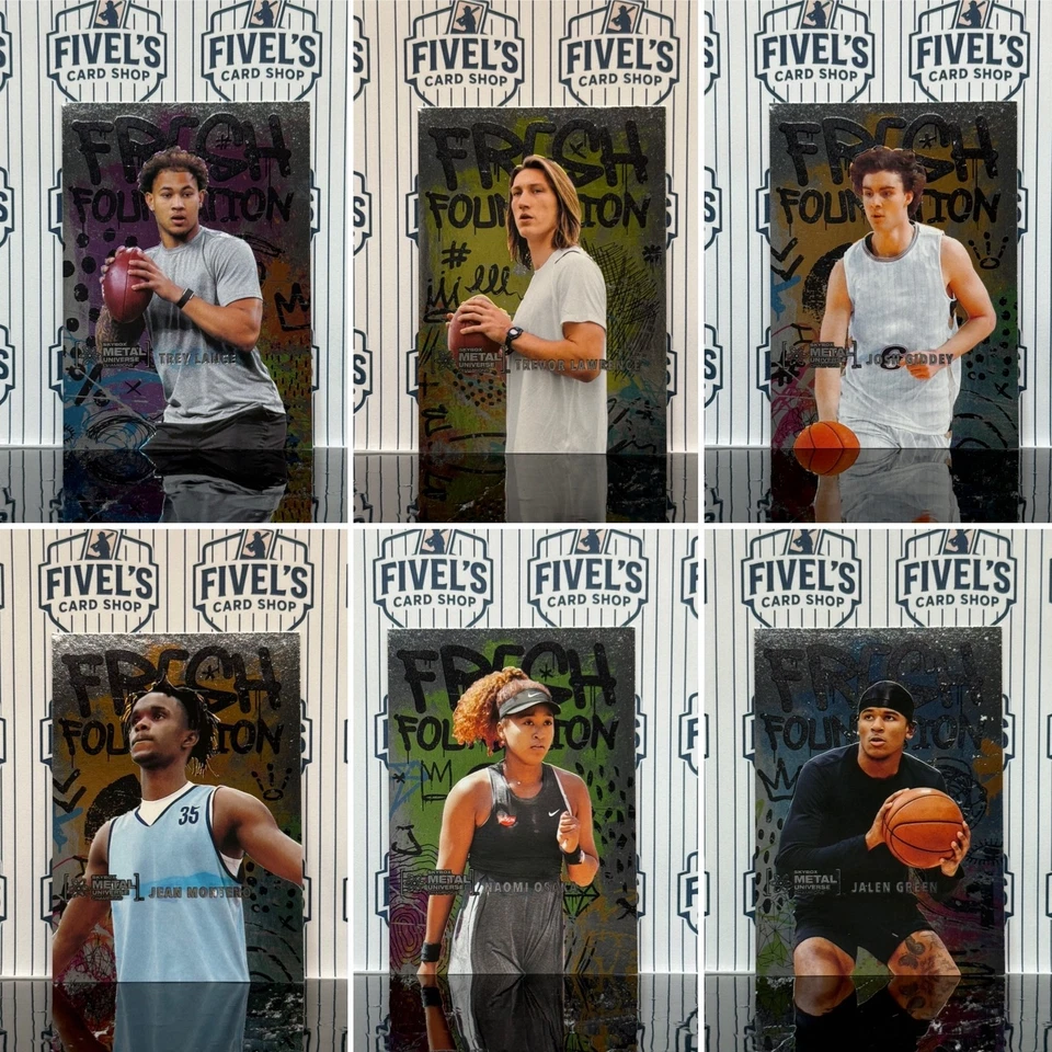 2021 Skybox Metal Universe Champions Fresh Foundation Inserts - You Pick Singles - Image 1 of 1