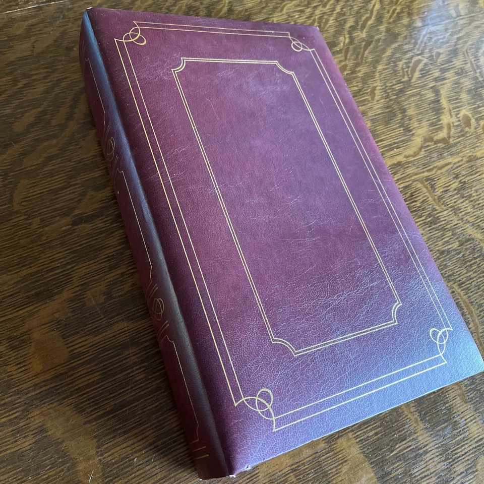 Photo Album For 3.5x5" Photos Postcards 35 Pgs 210 White Plastic Pockets Slip In - Image 1 of 4