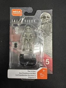 MEGA CONSTRUX HEROES Gray Alien The X-Files GDB13 Series 5 NEW - Picture 1 of 3