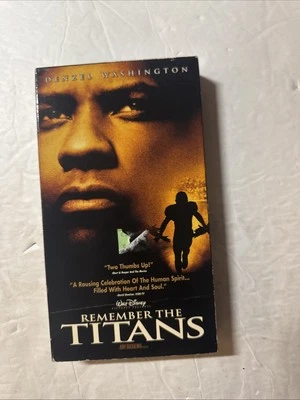 Movie: "Remember The Titans", VHS Tape Denzel Washington - Image 1 of 3