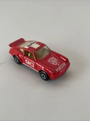 1976 Винтажный Matchbox Superfast #90 Porsche Turbo 911 литой красный No3 - Изображение 1 из 4