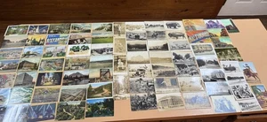 100+ military Postcard photo's LOT USA Towns Vintage 1913/1930-40 France Germany - Picture 1 of 24