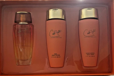CARLOS SANTANA EDP 3.4oz + 6.7oz Loción Corporal y Lavado ~ Set de Regalo Perfume Mujer Foto 1 de 4