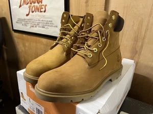 Timberland Men's 6 Inch Premium Waterproof Boots Wheat Nubuck Men’s Size 9 wide - Picture 1 of 5