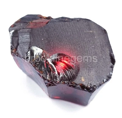869 CT Red Ruby Clarity Certified Natural Rough Madagascar Loose Gemstone 5ARB - Image 1 of 4