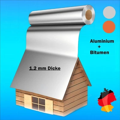 Selbstklebende Dachbahn 5 m²-100m² Dachfolie für Gartenhäuser Flachdach Neu - Bild 1 von 4