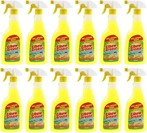 8 x Elbow Grease All Purpose Degreaser Cleaner Spray 500ml Kitchen Bathroom - Picture 1 of 3