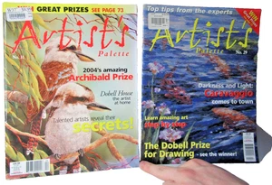 Artist’s Palette Magazine Lot x2 No. 29 and No. 31 2004 Art Instruction Caravagg - Picture 1 of 5
