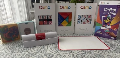 Osmo Learn To Code Genius Kit Bundle Base Numbers Words MORE for iPad STEM - Image 1 of 4