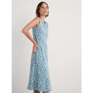Seasalt Sweet Violet Dress - Paper Bellflower Sea Blue - Size 16 - Was £65.95 - Picture 1 of 6