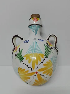 Botijo Canteen for Hang Up, Ceramic Glazed And Hand Painted Hand - Picture 1 of 3