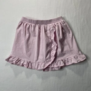 Carters Girls Pink/Lavender Front Ruffle Cotton Skort Elastic Waist Sz 6/6X & 7 - Picture 1 of 9