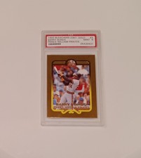 Barry Bonds, 1993 Bleachers 23Kt Gold Prince William Pirates...PSA Mint 9 POP:68