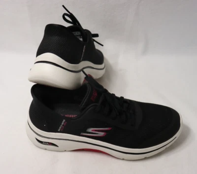 Skechers Women's Go Walk Arch Fit 2.0 Valencia 125319 Sneaker, Size 9 M, Black - Image 1 of 4