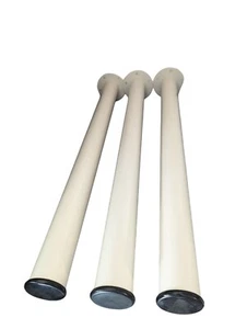 IKEA 2-1/4” Wide Table Leg White with Base - Picture 1 of 4