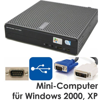 Small Computer Dell FX160 80GB HDD 2GB SSD SATA Hard Drive 2 GB DDR2 Quiet O32 - Image 1 of 4