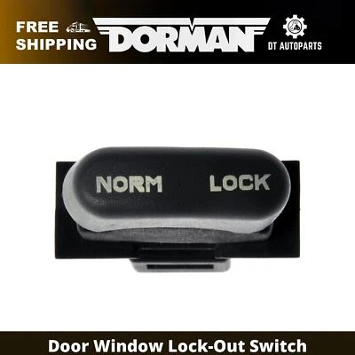 For 1995-1999 GMC K1500 Suburban Dorman Door Window Lock-Out Switch 1996 1997 - Image 1 of 4